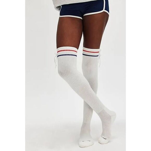 Free People Foul Shot Knee High Socks - Picture 2 of 4